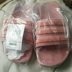 Rare Authentic Adidas Adilette W sandals Size 7